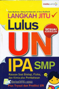 Image of Langkah Jitu Lulus UN IPA SMP