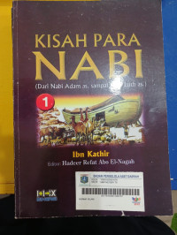 Image of Kisah Para Nabi 1 (Dari Nabi Adam as. sampai Nabi Luth as.)